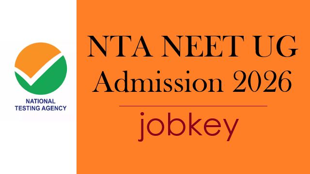 NTA NEET UG 2026 Online Form-jobkey
